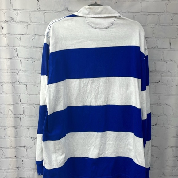 Polo Ralph Lauren striped Rugby XLT collar button shirt - Picture 6 of 6